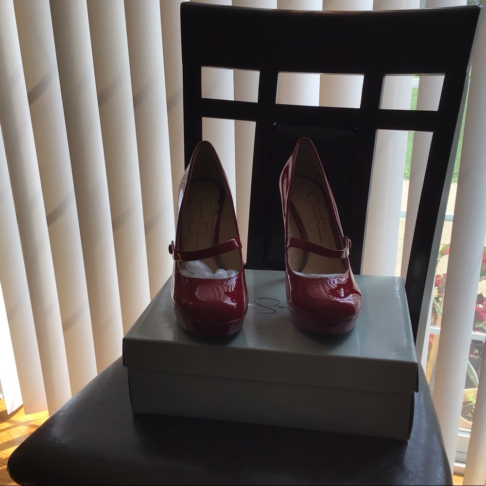 Jessica Simpson Red heels
